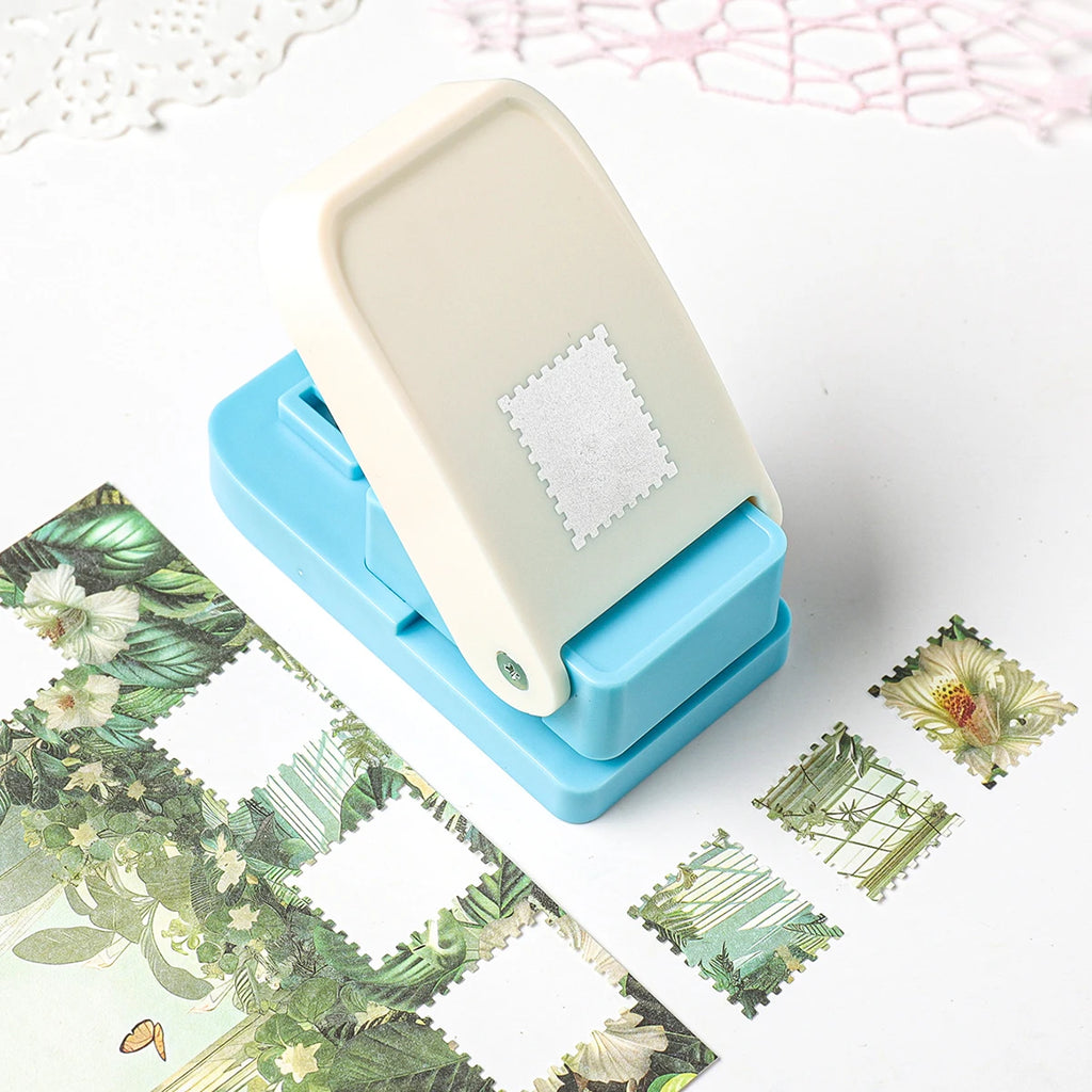 Square rectangular embossing tools, Paper hole punchers, portable scrapbook card DIY crafts, office stationery supplies